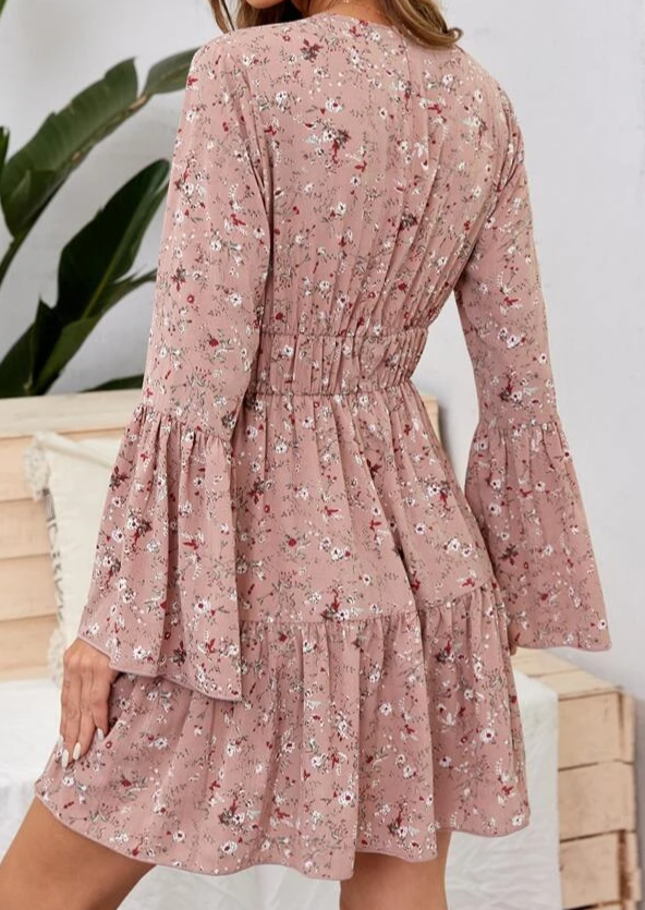 Nola Ruffle Dress - La Bella Fashion Boutique Online Fashion Boutique online boutique dresses tank tops
