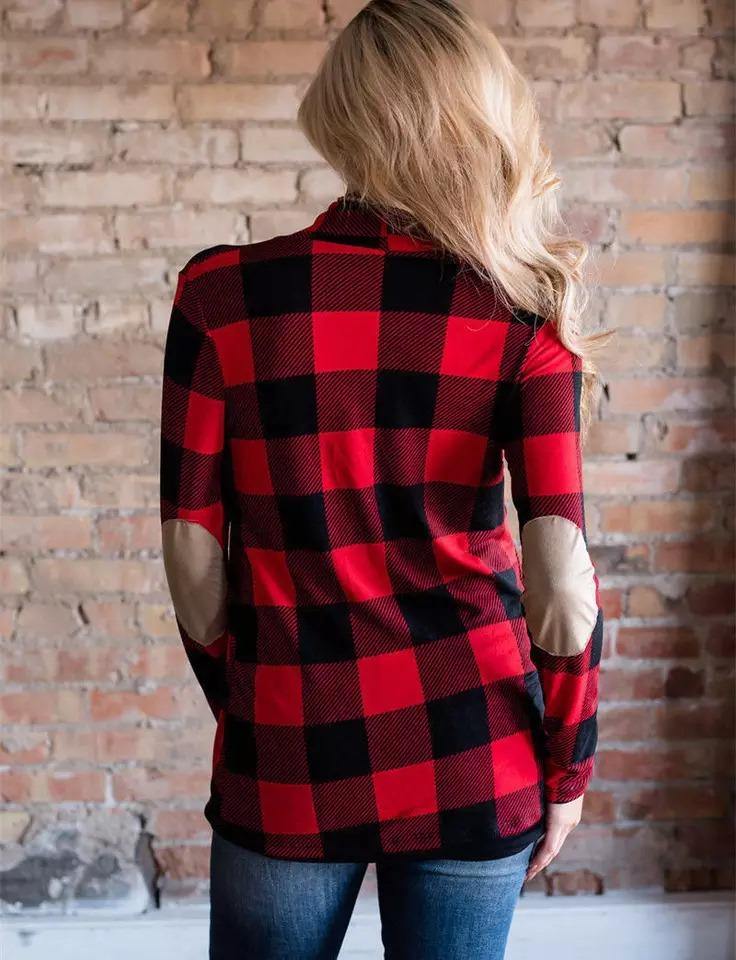 Tartan cardigan clearance womens