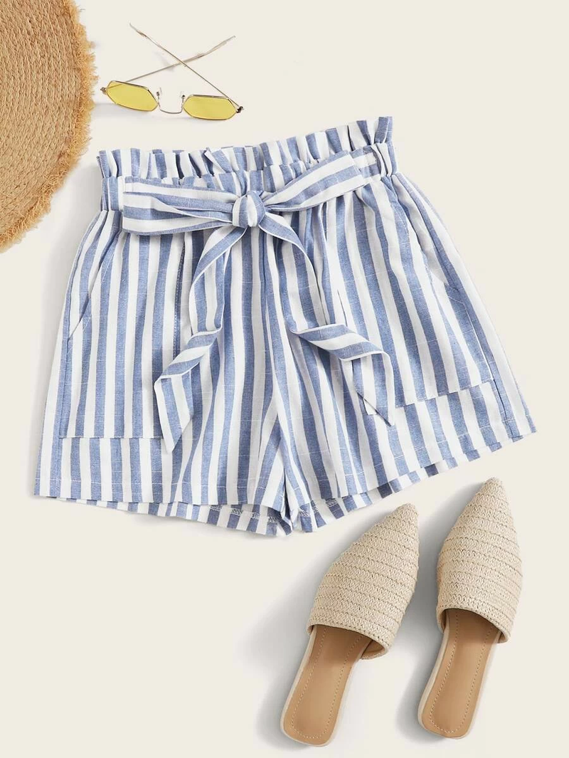 Venice Striped Shorts