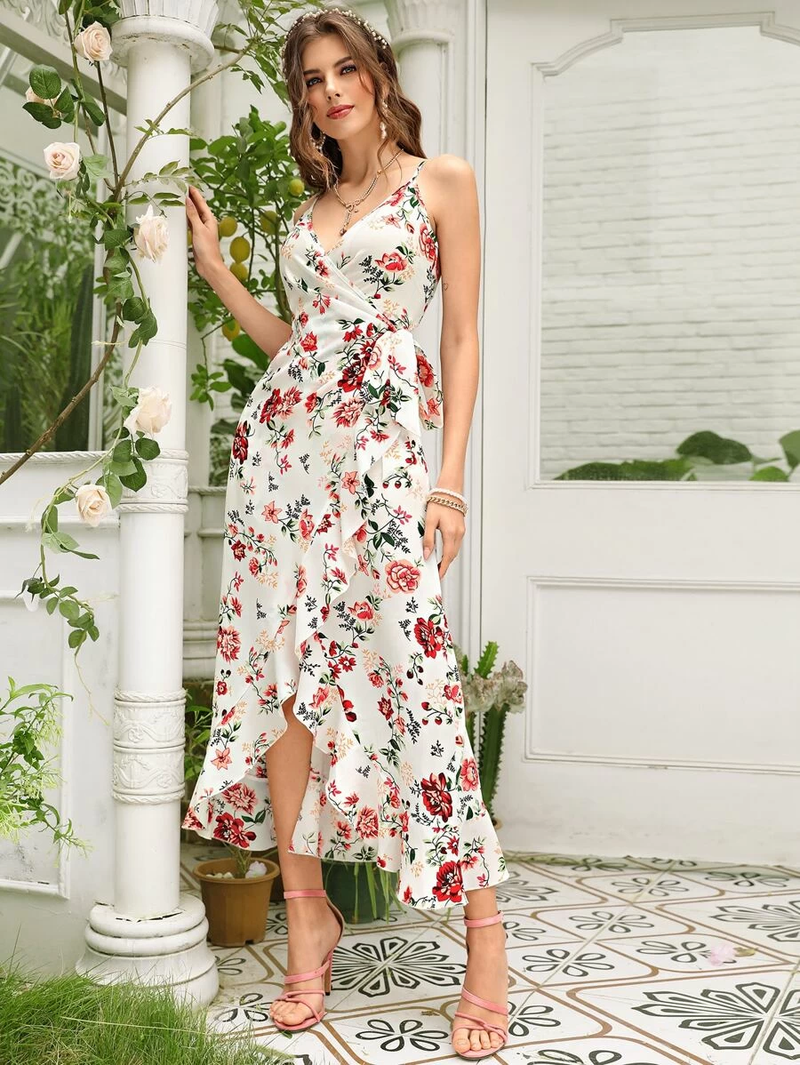Riserva floral wrap dress - La Bella Fashion Boutique Online Fashion Boutique online boutique