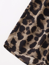 Leopard Halter Romper