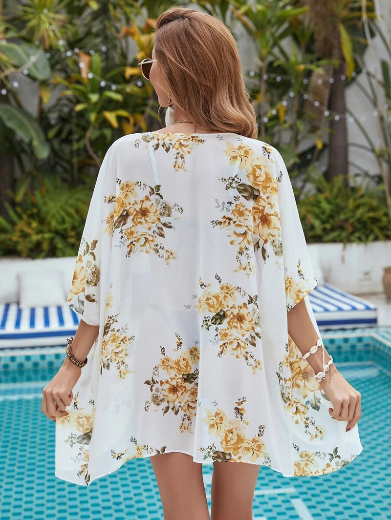 Luceria Floral Kimono - La Bella Fashion Boutique Online Fashion Boutique online boutique dresses tank tops