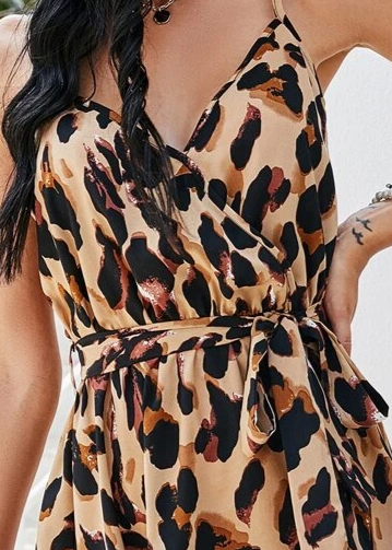 Leopard Swing Dress