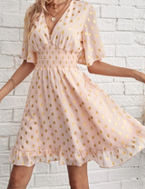 Thurn Golden Mini Dress - La Bella Fashion Boutique Online Fashion Boutique online boutique