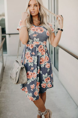 Piode Floral Dress - La Bella Fashion Boutique