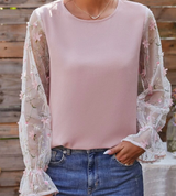 Livata Embroidered Blouse - La Bella Fashion Boutique Online Fashion Boutique online boutique dresses tank tops