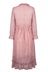 Vindoli Midi Dress (Pink) - La Bella Fashion Boutique