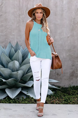 Menardo Knit Tank Top - La Bella Fashion Boutique
