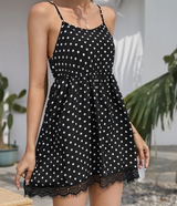 Sabiaco Polka Dot Dress - La Bella Fashion Boutique Online Fashion Boutique online boutique dresses tank tops