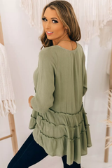 Raiano High/Low Blouse - La Bella Fashion Boutique