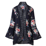 Tursi Floral Cardigan (Navy) - La Bella Fashion Boutique Online Fashion Boutique online boutique