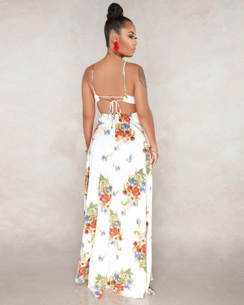 Sora Floral Maxi Dress - La Bella Fashion Boutique