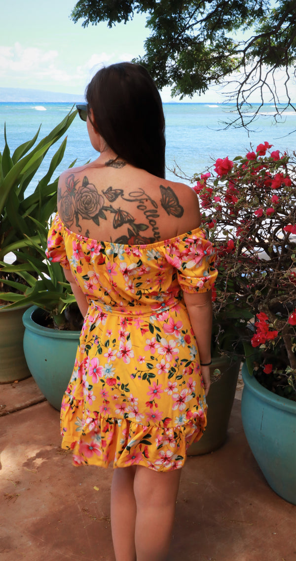 Sicilia Floral Dress