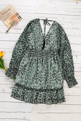 Tricase Backless Leopard Dress - La Bella Fashion Boutique