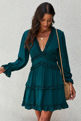 Vetozza Open Back Dress (Green) - La Bella Fashion Boutique