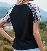 Siderno Waffle Knit Shirt - La Bella Fashion Boutique Online Fashion Boutique online boutique dresses tank tops