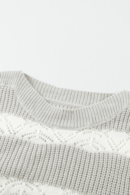 Nuoro Knitted Sweater (Gray)