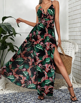 Sauris Tropical Maxi Dress - La Bella Fashion Boutique Online Fashion Boutique online boutique dresses tank tops