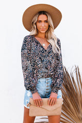 Bishop Tassel Blouse (Black)