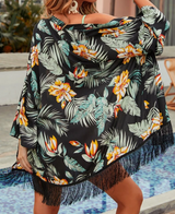 Calitri Fringe Kimono - La Bella Fashion Boutique Online Fashion Boutique online boutique dresses tank tops