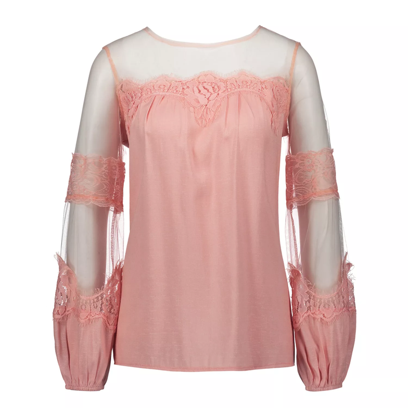 Rastia Blouse (Pink) - La Bella Fashion Boutique