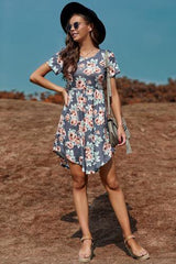 Piode Floral Dress - La Bella Fashion Boutique Online Fashion Boutique online boutique