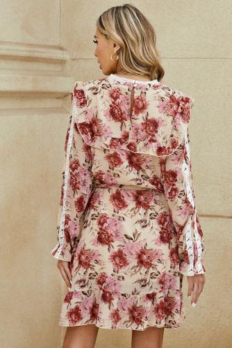 Rassa Ruffle Floral Dress - La Bella Fashion Boutique Online Fashion Boutique online boutique dresses tank tops