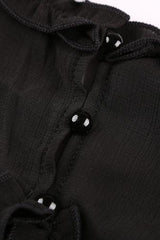 Vetozza Open Back Dress (Black) - La Bella Fashion Boutique