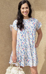 Varallo Floral Dress - La Bella Fashion Boutique Online Fashion Boutique online boutique dresses tank tops