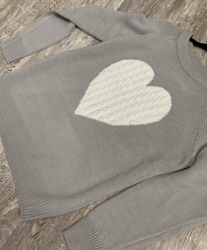 In Our Heart Sweater - La Bella Fashion Boutique