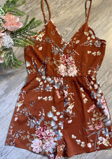 Picerno Floral Romper - La Bella Fashion Boutique Online Fashion Boutique online boutique